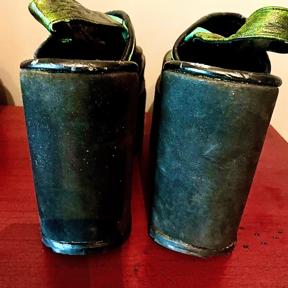 Authentic Luichiny Platform Slingback Wedge - image 4